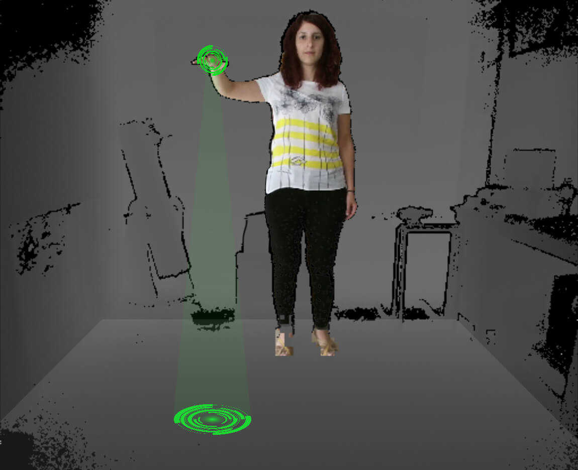 Kinect floor detection demo