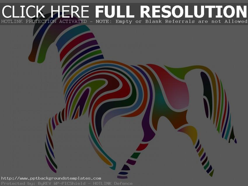 Abstract Horse Image 1