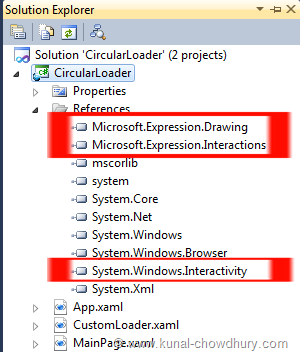 Add Assembly References for Microsoft.Expression.Drawing, Microsoft.Expression.Interactions and System.Windows.Interactivity Add Assembly References for Microsoft.Expression.Drawing, Microsoft.Expression.Interactions and System.Windows.Interactivity