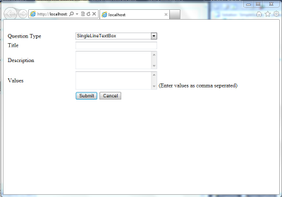 Manage Questions Manage Questions
