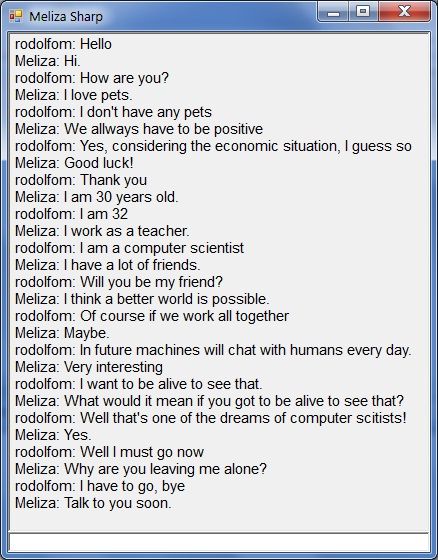 Sample chat bot applicaction.