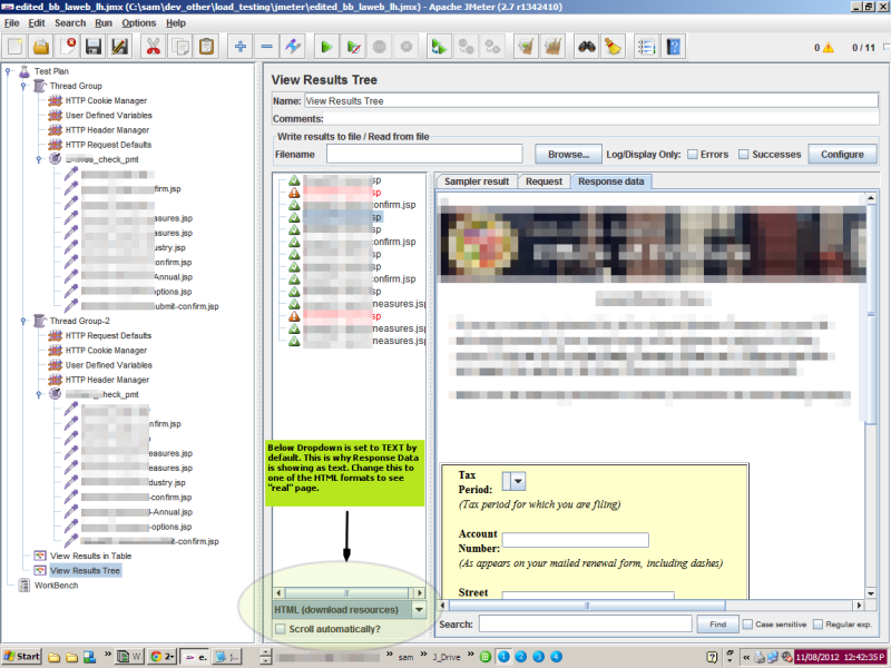 JMeter Response View Gotcha Image 1